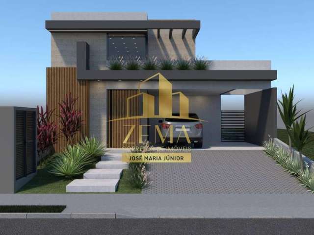 Casa nova, Térrea, em condominio, 03 suites, Espaco Gourmet