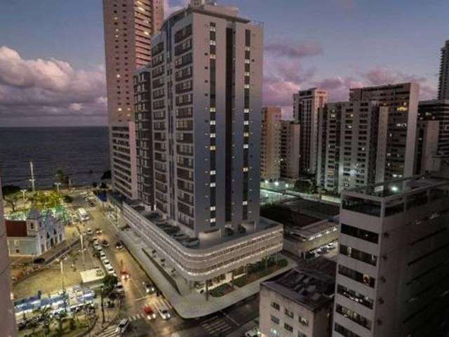 Apartamento na Pracinha de Boa Viagem | vista mar | 1 ou 2 quartos | novo | lazer completo - #Recife