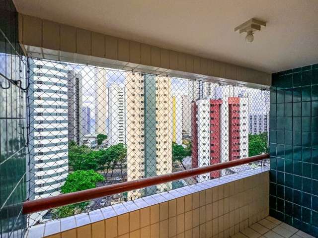 Apartamento para venda possui 100 metros quadrados com 4 quartos em Boa Viagem - Recife - PE