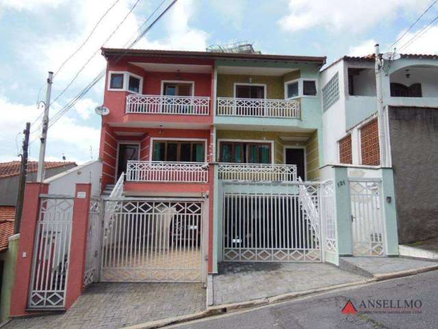 Sobrado com 3 dormitórios à venda, 236 m² por R$ 810.000,00 - Demarchi - São Bernardo do Campo/SP