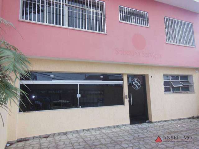 Sobrado para alugar, 194 m² por R$ 3.711,37/mês - Centro - São Bernardo do Campo/SP
