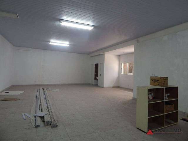 Salão para alugar, 90 m² por R$ 2.890,00/mês - Assunção - São Bernardo do Campo/SP