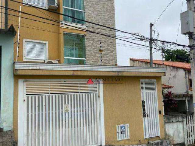 Cobertura com 3 dormitórios à venda, 150 m² por R$ 669.000,00 - Vila Metalúrgica - Santo André/SP