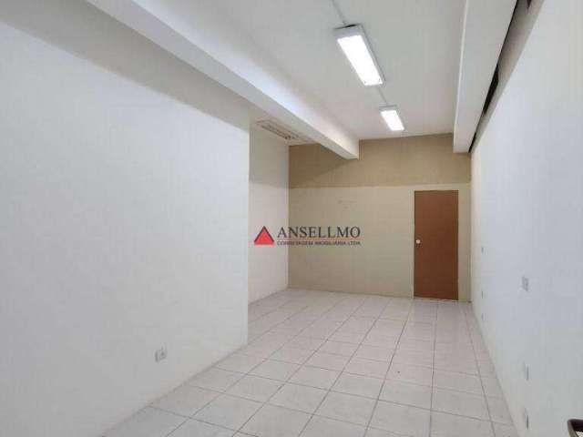 Sala para alugar, 40 m² por R$ 1.340,00/mês - Assunção - São Bernardo do Campo/SP