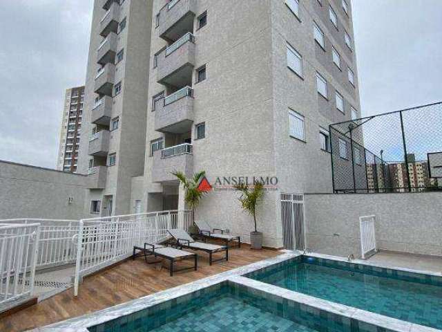 Apartamento com 2 dormitórios à venda, 55 m² por R$ 385.000,00 - Baeta Neves - São Bernardo do Campo/SP