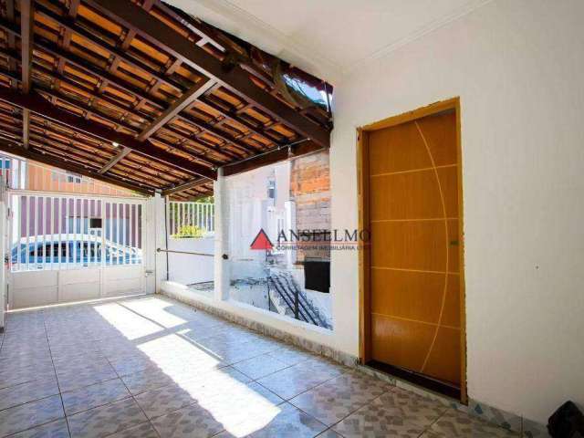 Casa com 3 dormitórios à venda, 150 m² por R$ 600.000,00 - Vila Linda - Santo André/SP