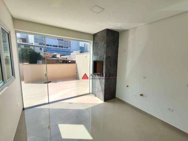 Cobertura com 2 dormitórios à venda, 97 m² por R$ 479.000 - Vila Gilda - Santo André/SP