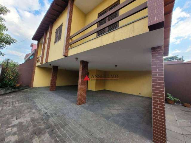 Casa com 4 dormitórios, 267 m² - venda por R$ 1.330.000,00 ou aluguel por R$ 5.893,00/mês - Parque dos Pássaros - São Bernardo do Campo/SP