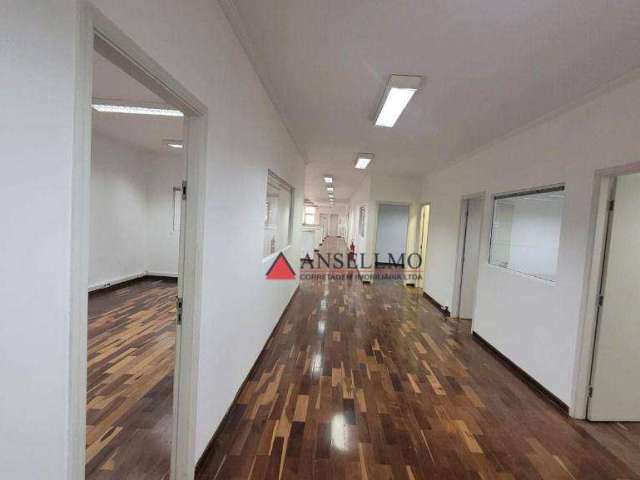 Sala comercial sobreloja com  375 m² - venda por R$ 1.600.000 ou aluguel por R$ 15.452/mês - Centro - Santo André/SP