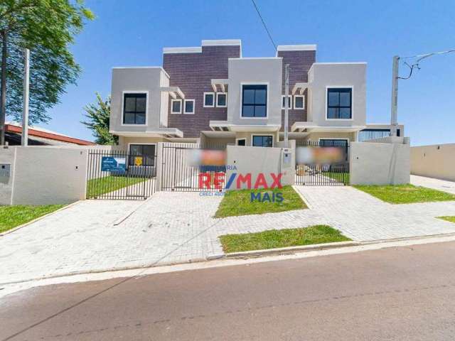 Sobrado com 4 dormitórios à venda, 167 m² por R$ 640.000,00 - Uberaba - Curitiba/PR