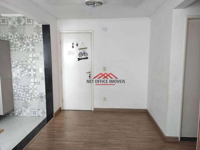 Apartamento com 2 dormitórios à venda, 53 m² por R$ 215.000,00 - Vila Tesouro - São José dos Campos/SP