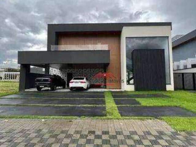 Casa com 4 dormitórios à venda, 460 m² por R$ 4.800.000,00 - Condomínio Reserva do Paratehy - São José dos Campos/SP