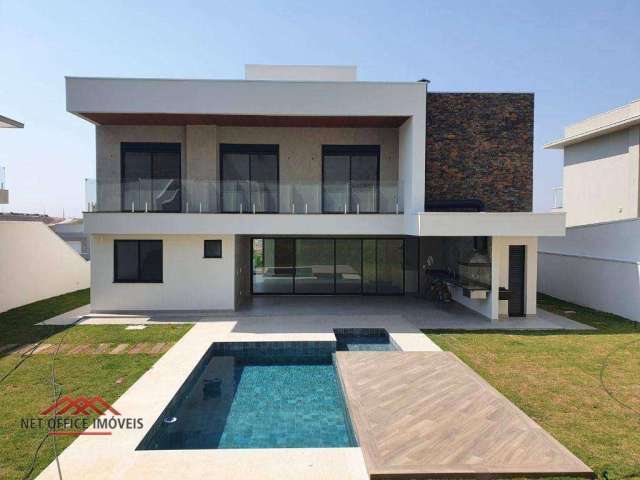 Casa com 4 dormitórios à venda, 437 m² por R$ 4.500.000,00 - Condomínio Reserva do Paratehy - São José dos Campos/SP