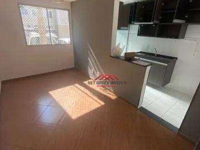 Apartamento com 2 dormitórios à venda, 47 m² por R$ 215.000,00 - Vila Tesouro - São José dos Campos/SP