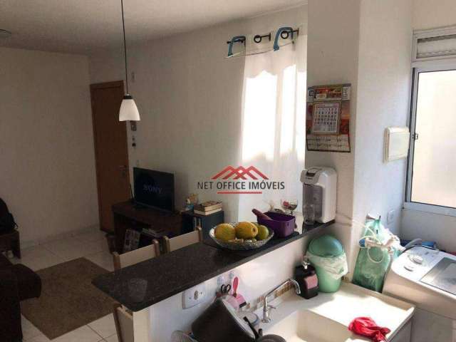 Apartamento com 2 dormitórios à venda, 43 m² por R$ 200.000,00 - Residencial Frei Galvão - São José dos Campos/SP