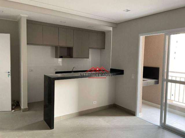 Apartamento com 2 dormitórios para alugar, 52 m² por R$ 2.460,00/mês - Pagador de Andrade - Jacareí/SP