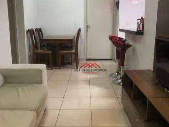 Apartamento com 2 dormitórios para alugar, 52 m² por R$ 3.254,17/mês - Jardim América - São José dos Campos/SP