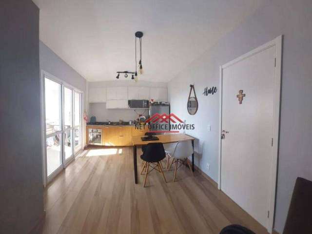 Apartamento com 2 dormitórios à venda, 55 m² por R$ 425.000 - Vila Industrial - São José dos Campos/SP