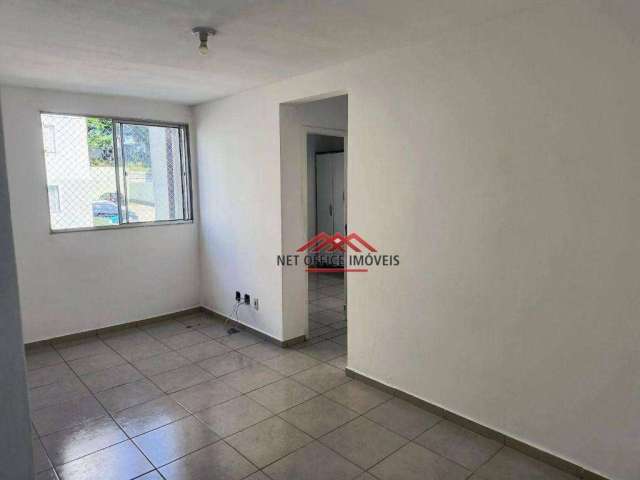 Apartamento com 2 dormitórios à venda, 49 m² por R$ 250.000 - Monte Castelo - São José dos Campos/SP