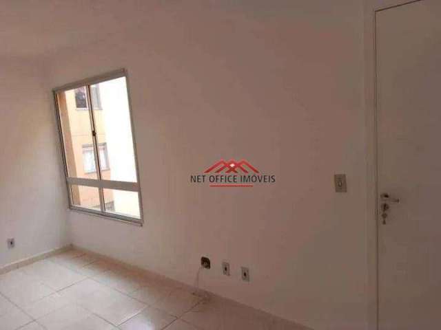 Apartamento com 2 dormitórios à venda, 49 m² por R$ 170.000 - Campos de São José - São José dos Campos/SP