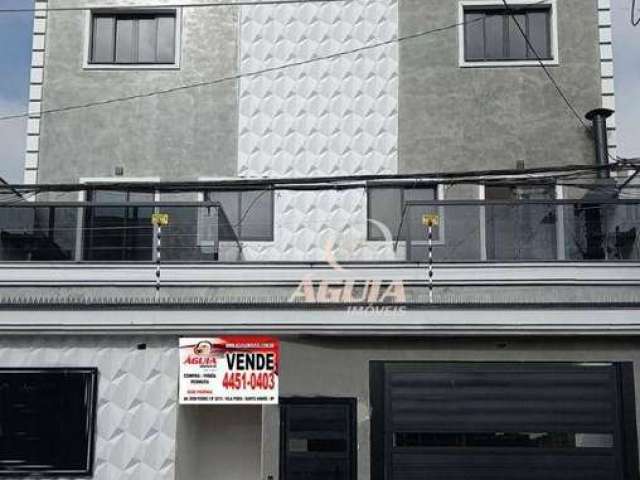 Cobertura com 2 dormitórios à venda, 47 m² por R$ 435.000,00 - Vila Humaitá - Santo André/SP