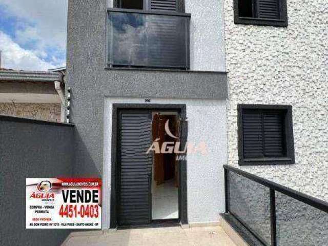 Apartamento com 2 dormitórios à venda, 45 m² por R$ 375.000,00 - Vila Scarpelli - Santo André/SP