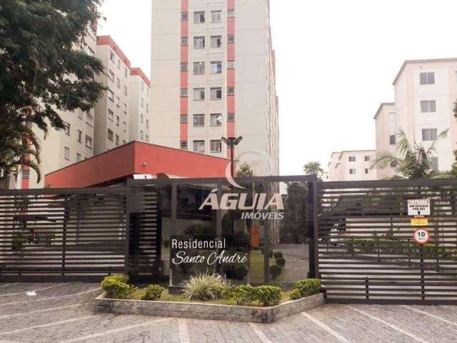 Apartamento com 2 dormitórios à venda, 55 m² por R$ 265.000,00 - Vila Lutécia - Santo André/SP