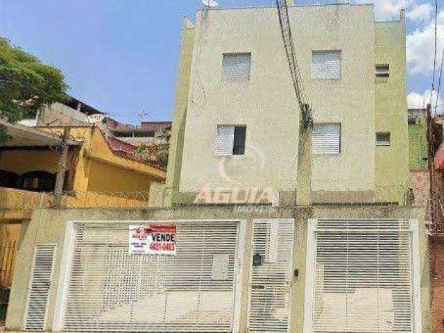 Cobertura com 2 dormitórios à venda, 57 m² por R$ 330.000 - Vila Tibiriça - Santo André/SP