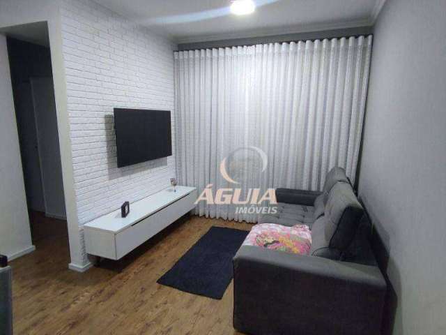 Apartamento com 2 dormitórios à venda, 53 m² por R$ 260.000,00 - Vila Lutécia - Santo André/SP