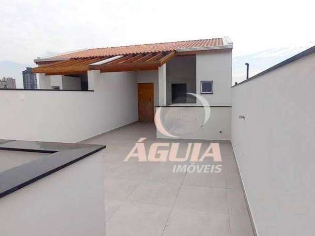 Cobertura com 2 dormitórios à venda, 47 m²+ 47 m²por R$ 410.000 - Jardim Stetel - Santo André/SP