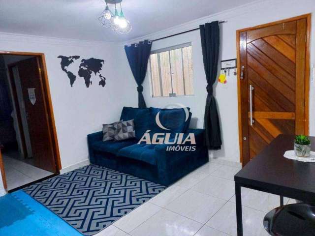 Casa com 2 dormitórios à venda, 120 m² por R$ 480.000,00 - Jardim Santo Alberto - Santo André/SP