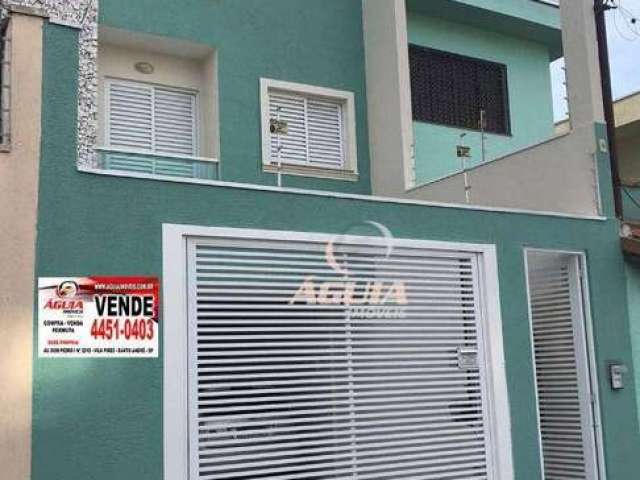 Cobertura com 2 dormitórios à venda, 47 m² + 47 m² por R$ 419.000- Vila Pires - Santo André/SP