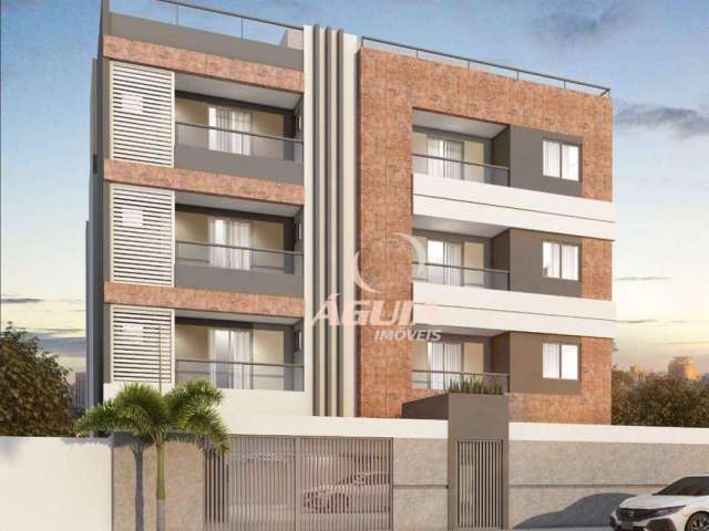 EM CONSTRUÇÃO Cobertura com 2 dormitórios à venda, 60 m²+ 60 m² por R$ 795.000 - Vila Assunção - Santo André/SP