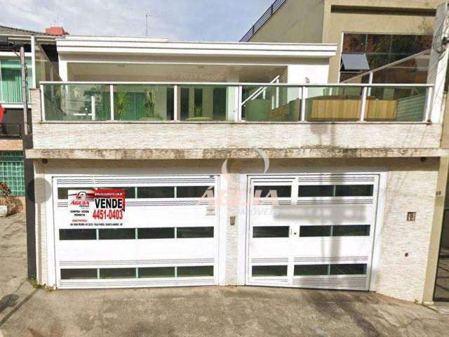 Sobrado com 3 dormitórios à venda, 210 m² por R$ 1.350.000,00 - Vila Assunção - Santo André/SP