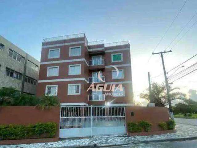 Apartamento com 2 dormitórios à venda, 57 m² por R$ 266.000,00 - Vila Atlântica - Mongaguá/SP