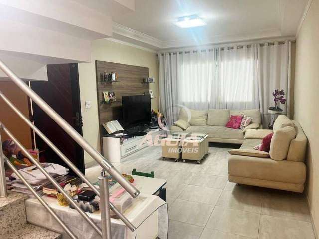 Sobrado com 3 dormitórios à venda, 167 m² por R$ 700.000,00 - Parque Oratório - Santo André/SP