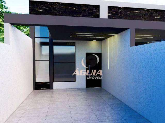 Casa Térra com área Gourmet com 2 dormitórios à venda, 135 m² por R$ 680.000 - Vila Helena - Santo André/SP