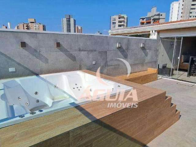 Cobertura com 3 dormitórios à venda, 75 m² por R$ 1.115.000,00 - Vila Valparaíso - Santo André/SP