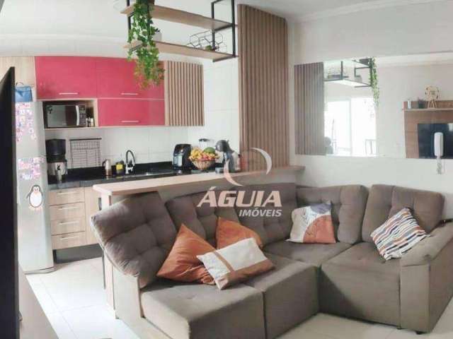 Apartamento com 2 dormitórios à venda, 55 m² por R$ 431.000 - Vila Aquilino - Santo André/SP