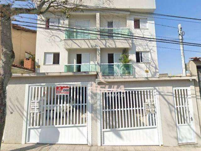 Cobertura com 2 dormitórios à venda, 44 m² por R$ 390.000,00 - Vila Alto de Santo André - Santo André/SP