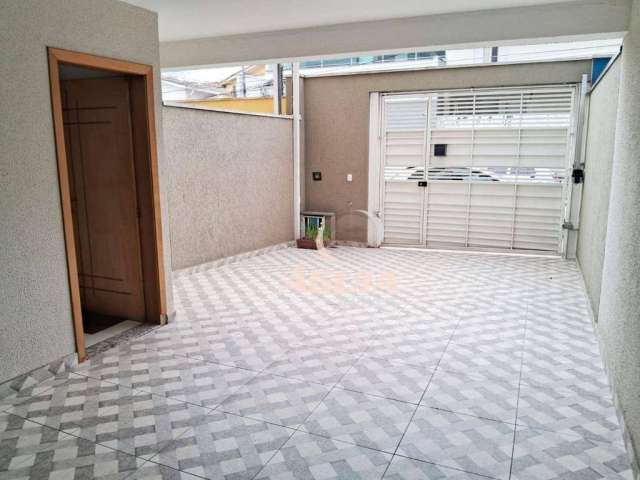 Sobrado com 3 dormitórios à venda, 112 m² por R$ 650.000,00 - Vila Curuçá - Santo André/SP