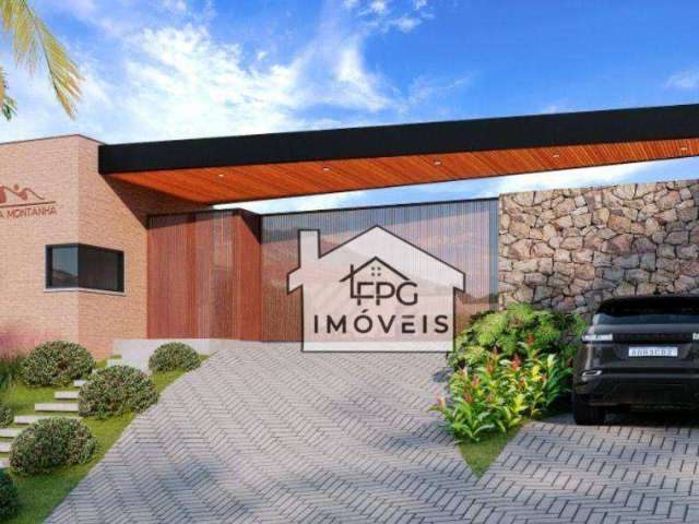 Lançamento Residencial Vila da Montanha  - Casa estilo Loft com 01 suíte em Atibaia/SP