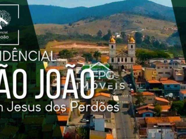 *LANÇAMENTO* - RESIDENCIAL  SÃO JOÃO - Bairro planejado com lotes a partir de 125 m²  na cidade de Bom Jesus dos  Perdões/SP