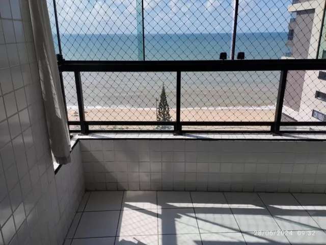 Apartamento de frente para o Mar com 3 Quartos (1 Suíte) e 2 Banheiros, à Venda em Piedade - 98m² por R$635mil