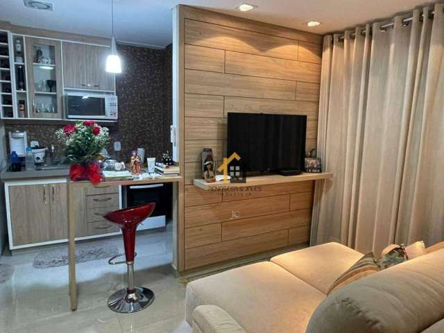 Apartamento com 2 dormitórios à venda, 50 m² por R$ 340.000,00 - Jardim Bosque das Vivendas - São José do Rio Preto/SP