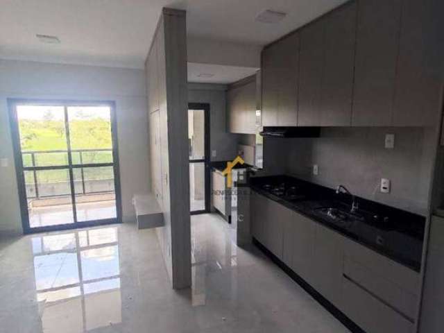 Apartamento com 1 dormitório para alugar, 50 m² por R$ 3.500,00/mês - Villes Des Alpes - São José do Rio Preto/SP