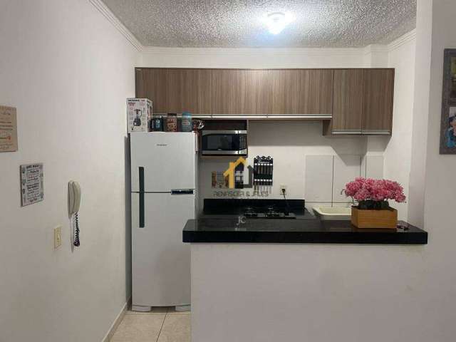 Apartamento com 2 dormitórios à venda, 48 m² por R$ 205.000,00 - Rios d'italia - São José do Rio Preto/SP