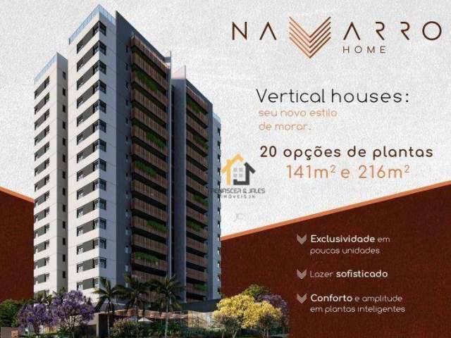 Cobertura com 3 dormitórios à venda, 216 m² por R$ 2.200.000 - Navarro Home - São José do Rio Preto/SP