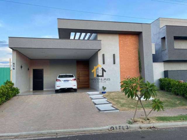 Casa com 3 suítes à venda, 205 m² por R$ 1.520.000 - Quinta do Lago Residence - São José do Rio Preto/SP