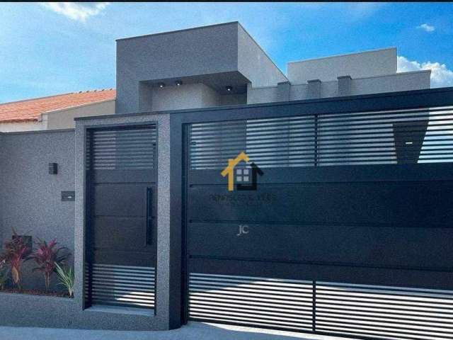 Casa com 3 dormitórios à venda, 111 m² por R$ 470.000 - Eville - Bady Bassitt/SP